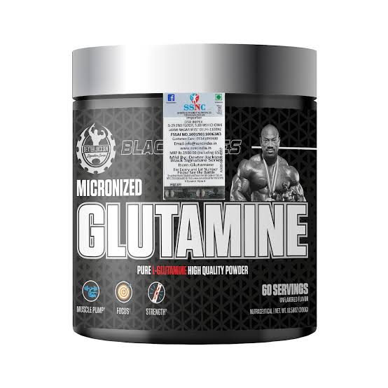 Dexter Jackson Black Series Micronized Glutamine -300 gms