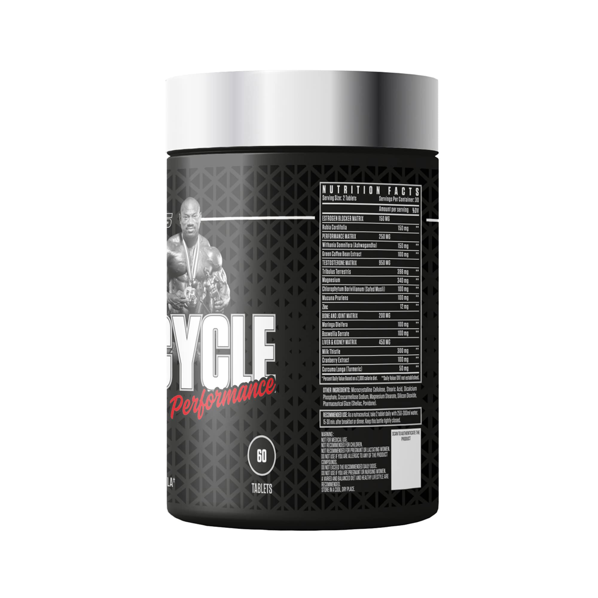 Dexter Jackson Black Series Post Cycle Support, 60 Tablets - Image 5