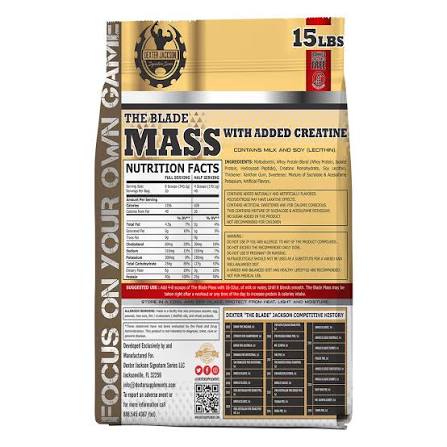 DEXTER JACKSON GOLD BLADE MASS-15 Lbs - Image 2