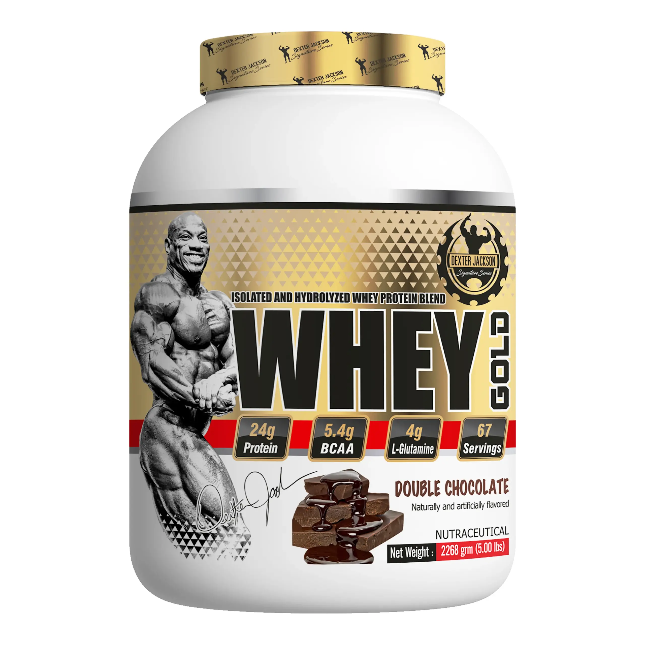 DEXTER JACKSON GOLD WHEY GOLD- 5 lbs