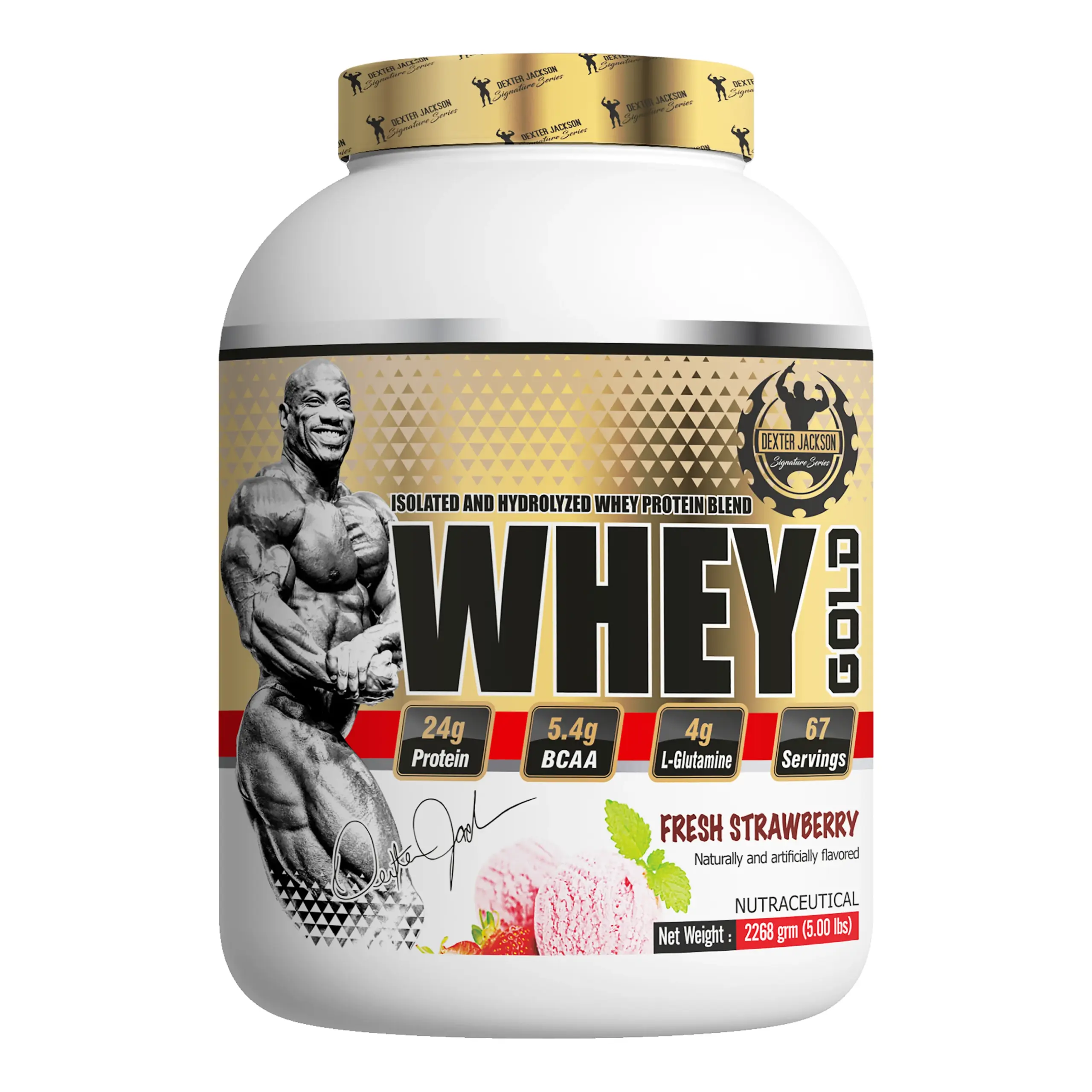 DEXTER JACKSON GOLD WHEY GOLD- 5 lbs - Image 5