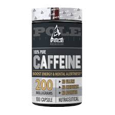 Pole Nutrition Caffeine 200mg -100 Capsules