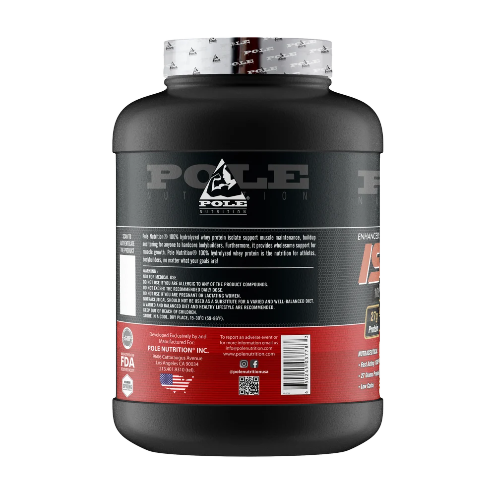 Pole Nutrition Isolate 100% Hydrolyzed - 5lb - Image 5