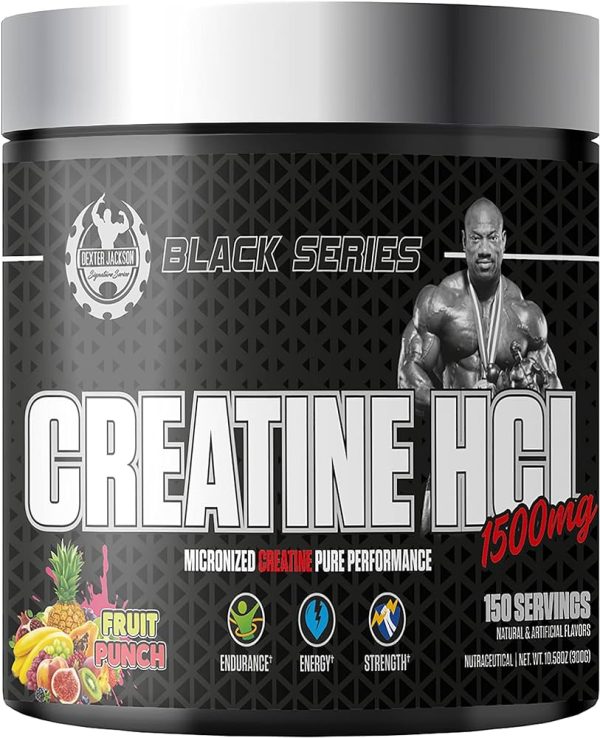 DEXTER JACKSON BLACK SIGNATURE SERIES CREATINE HCL, 150 SERVINGS