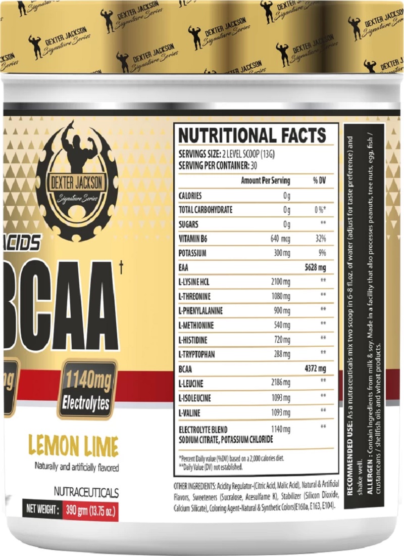 Dexter Jackson Gold EAA + BCAA, 30 servings - Image 2