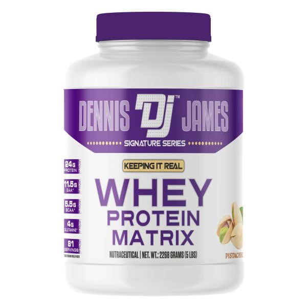DENNIS JAMES WHEY PROTEIN MATRIX, 5 LBS