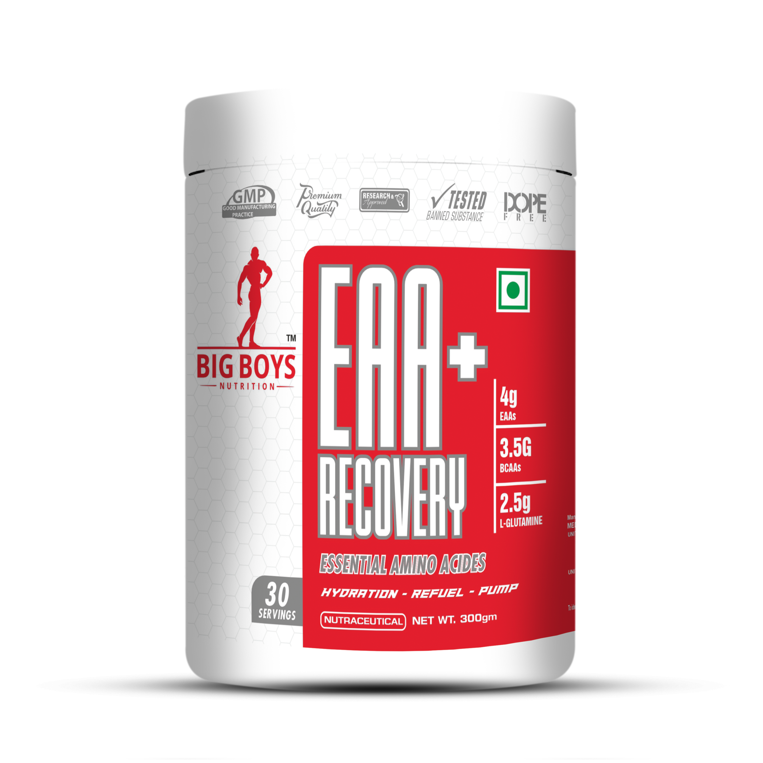 Big Boys Nutrition EAA+ Recovery 30 servings - Image 3