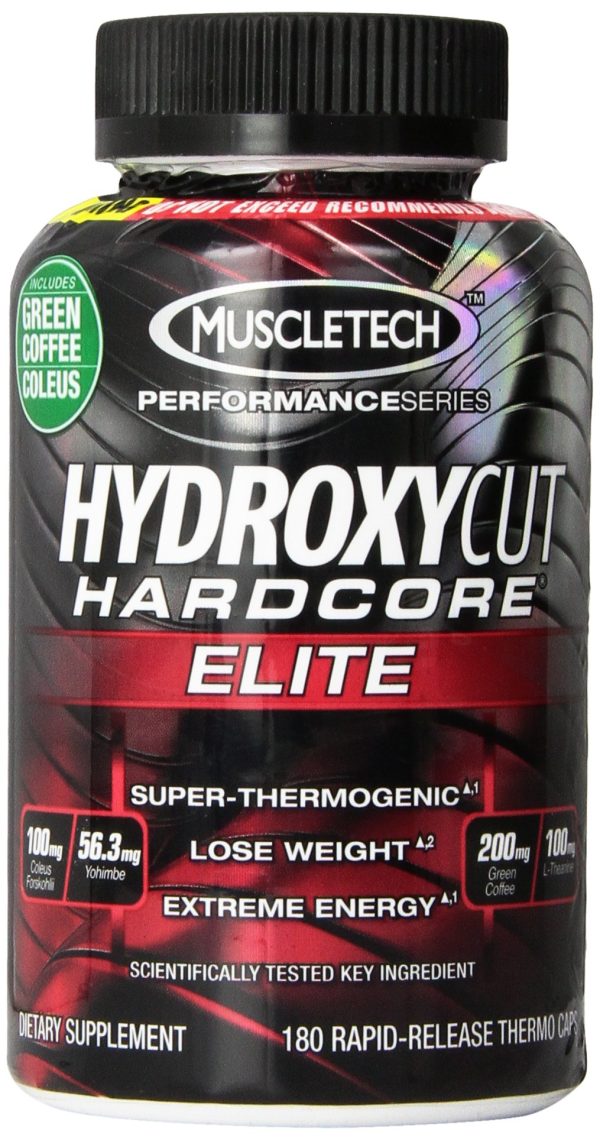 Muscletech Hydroxycut Hardcore Elite - 180 caps