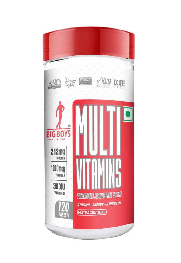 Big Boys Nutrition Multi Vitamins - 120 tablets