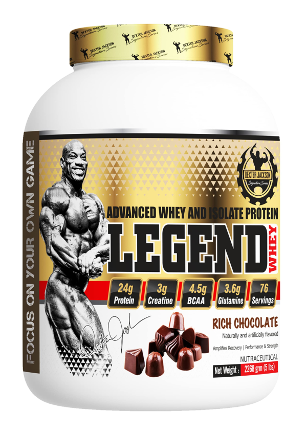DEXTER JACKSON GOLD SIGNATURE SERIES LEGEND WHEY-5Lbs