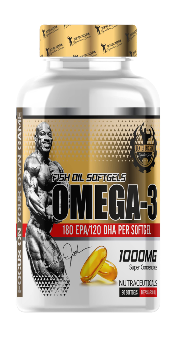 Dexter Jackson Omega-3 1000Mg (90 Softgels)