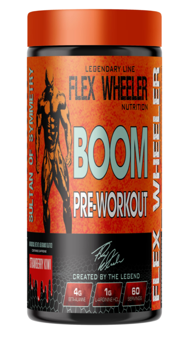 Flex Wheeler Nutrition Boom Advanced Pre Workout - 60 Servings (450g)