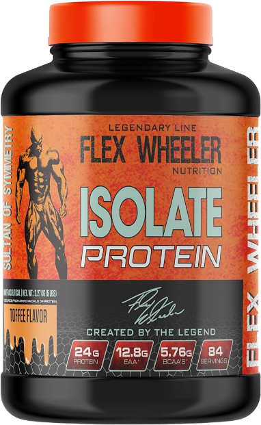 Flex Wheeler Nutrition Isolate Protein Powder - 5 lbs