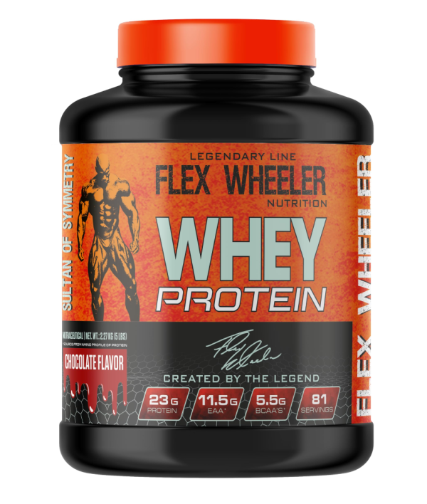 Flex Wheeler Nutrition Whey Protein Powder - 5 lbs
