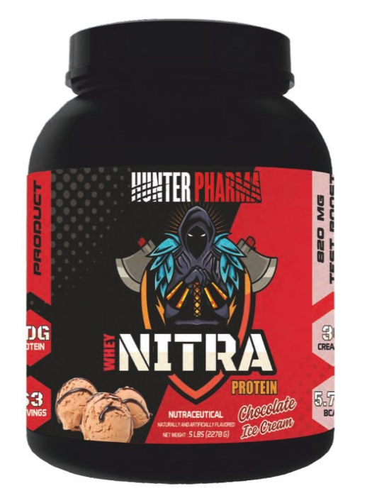 Hunter Pharma Whey Nitra Protein-5Lbs