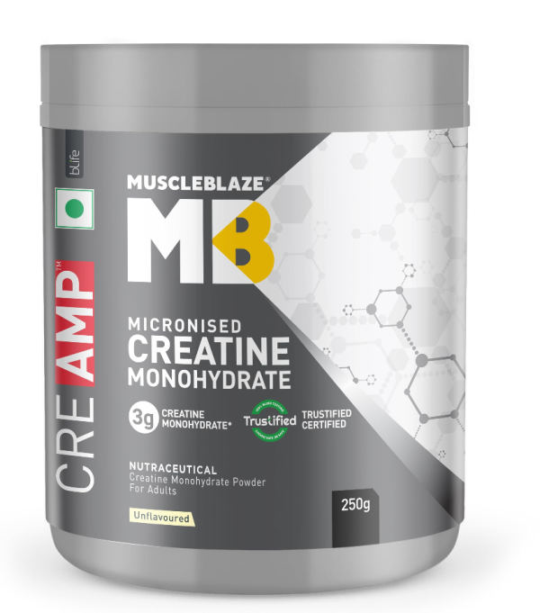 MuscleBlaze Creatine Monohydrate CreAMP -250gm