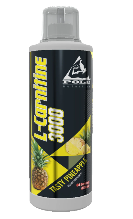 Pole Nutrition L-Carnitine 3000 Dietary Supplement - 500ml