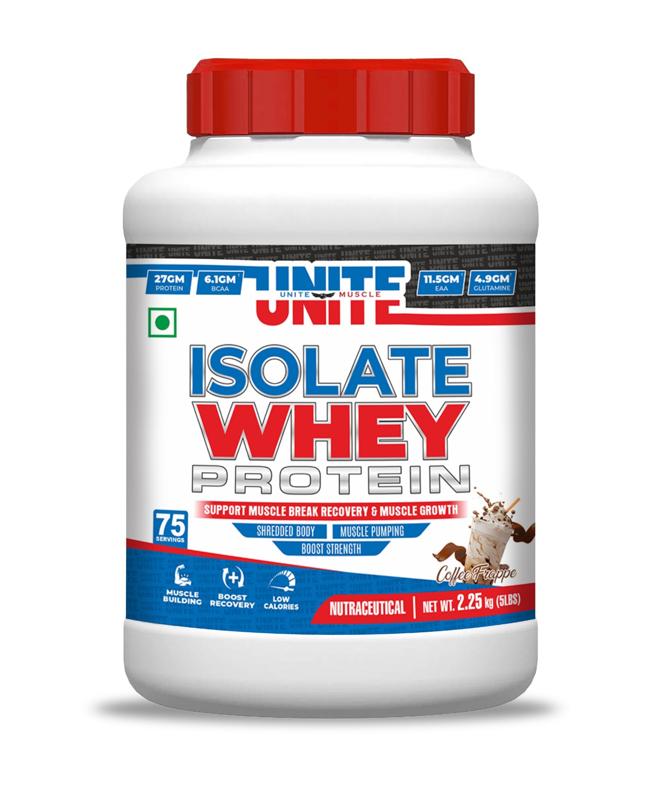 Unite Muscle Muscle Whey, 2.5KG (80 Servings) - Image 4