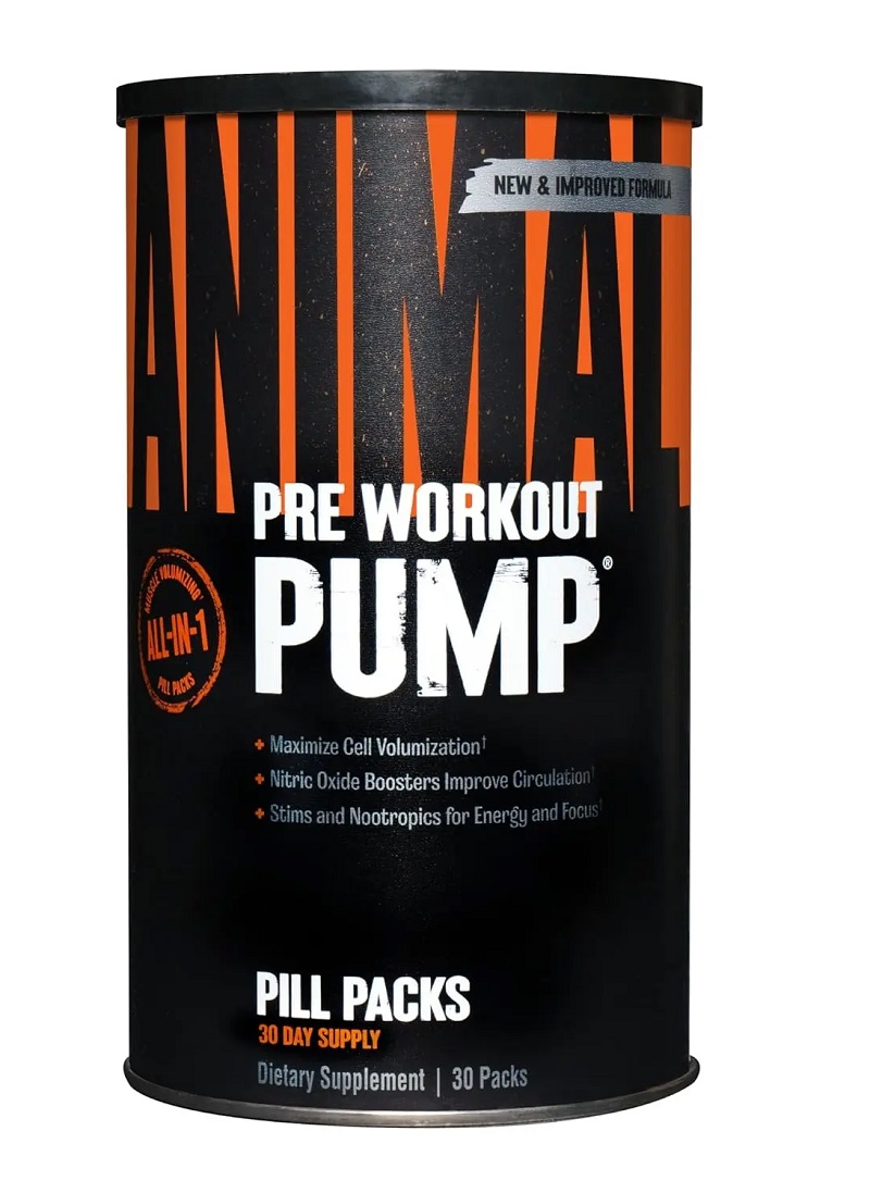 Universal Nutrition Animal Pump, 30 servings