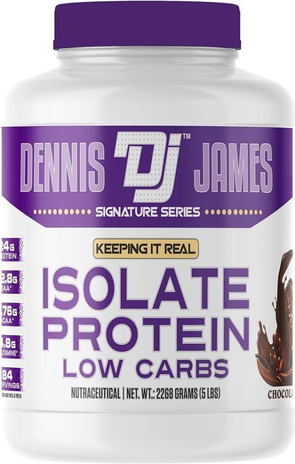 DENNIS JAMES ISOLATE PROTEIN, 5 LBS