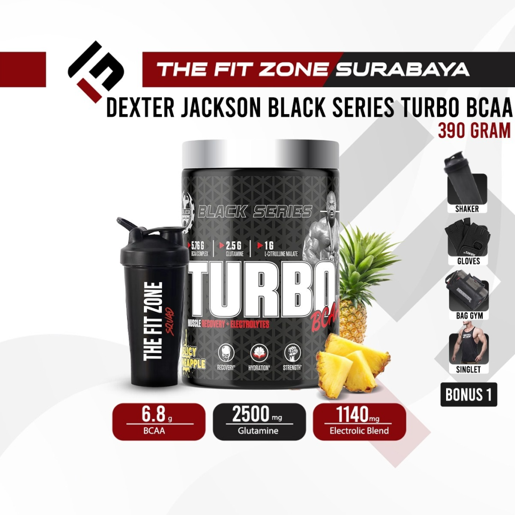 DEXTER JACKSON BLACK SIGNATURE SERIES TURBO BCAA, 30 SERVINGS - Image 3