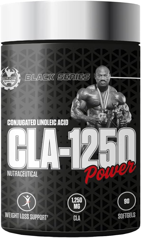 DEXTER JACKSON BLACK SIGNATURE SERIES CLA 1250, 90 SOFTGELS