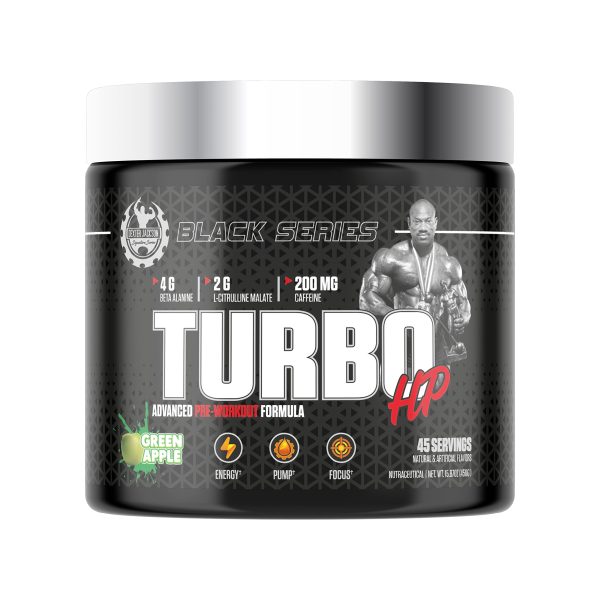 DEXTER JACKSON BLACK SIGNATURE SERIES TURBO HP PRE, 45 SERVINGS