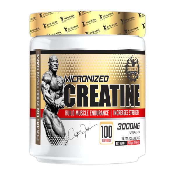 DEXTER JACKSON GOLD SIGNATURE SERIES CREATINE 3000MG, 100 SERVINGS
