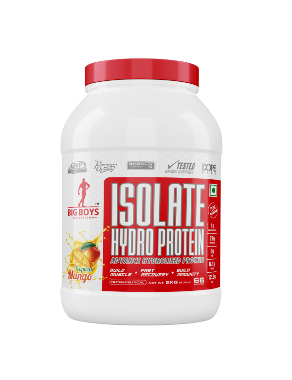 Big Boys Nutrition Isolate Hydro Protein, 5lbs