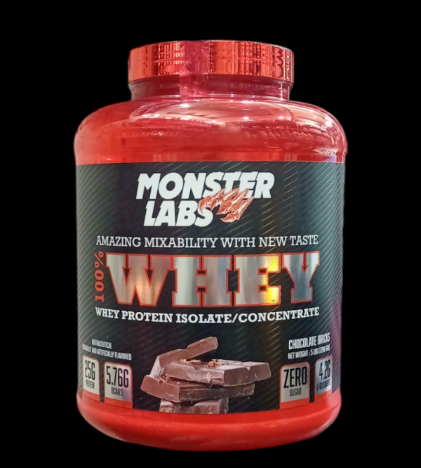 Monster Labs Whey Protein Isolate/Concentrate -5 lbs