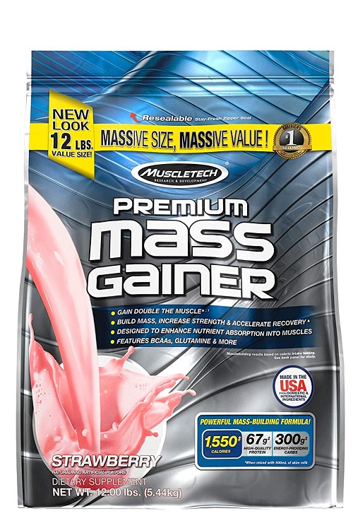 Muscletech Premium mass gainer - 12 lbs