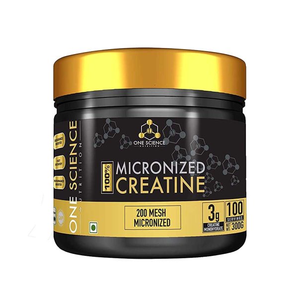One Science Nutrition 100% Micronized Creatine - 300gm