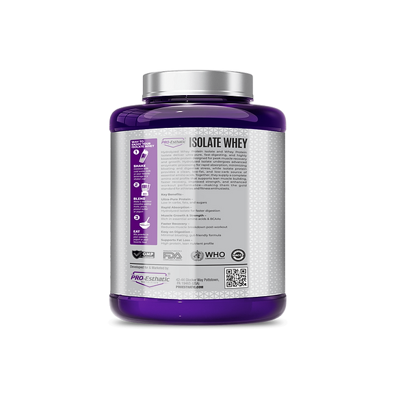 Pro-Esthatic Isolate Whey Protein – Ultra-Pure Protein - Image 3