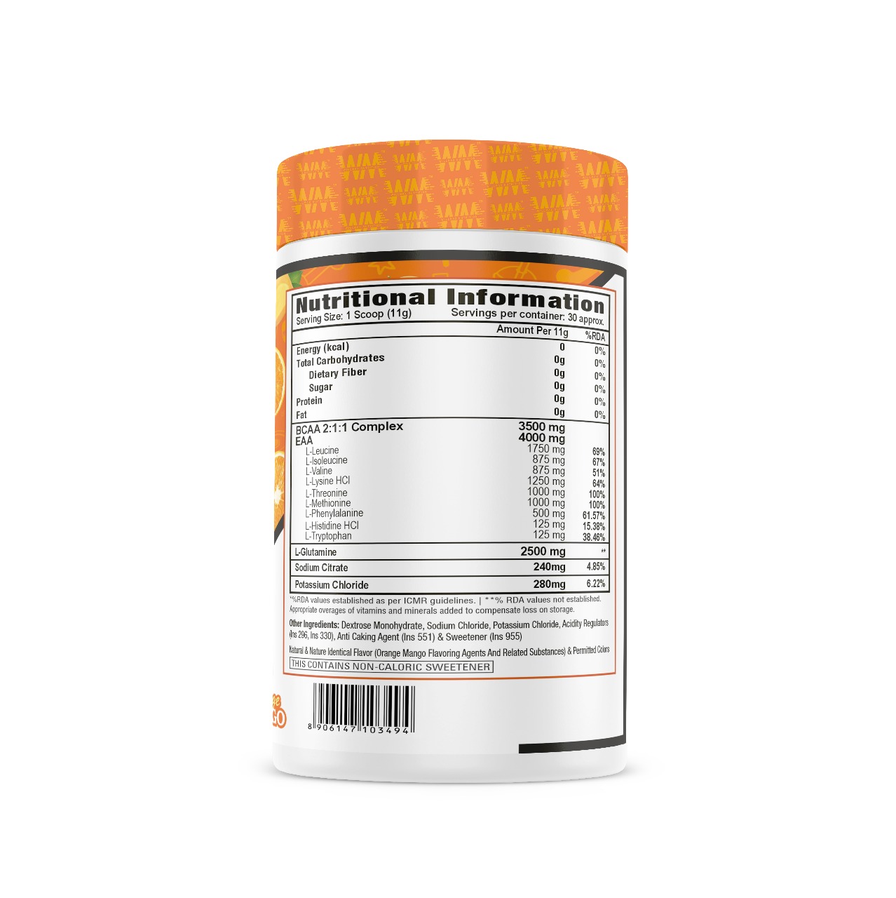 Willmax Nutrition EAA+ BCAA Hydration – Strength, Endurance & Faster Recovery - Image 3