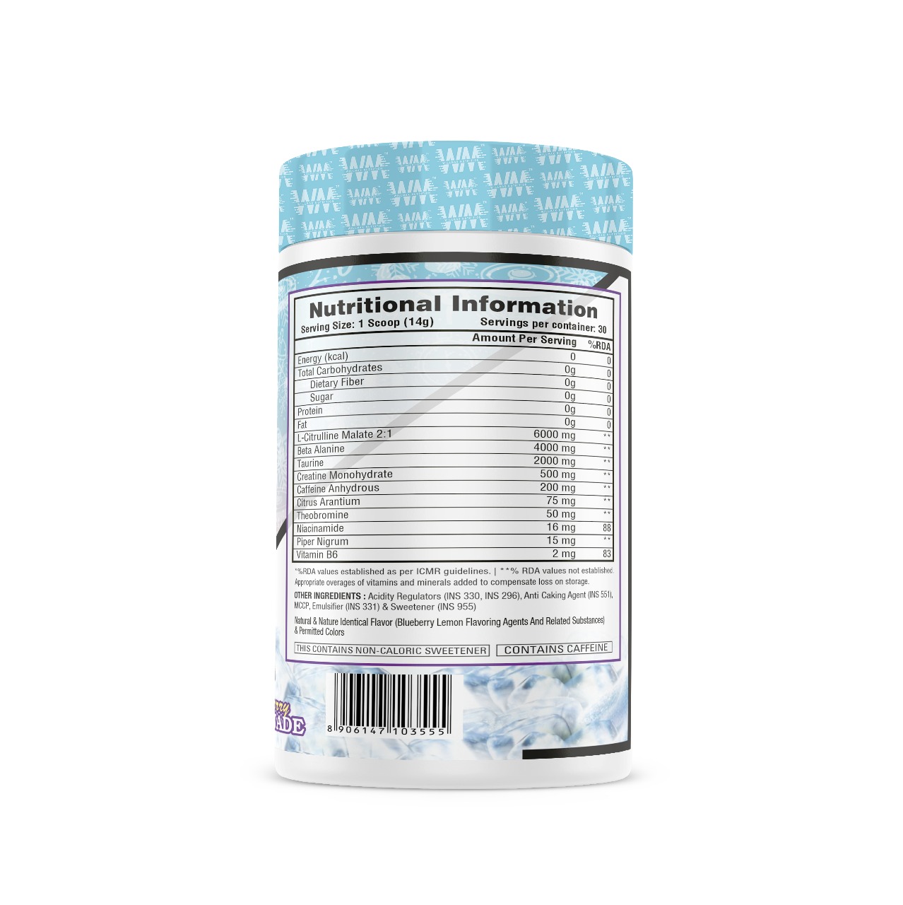 Willmax Nutrition Frost Pre 2.0 – High Pump & Energy Pre-Workout Formula - Image 3