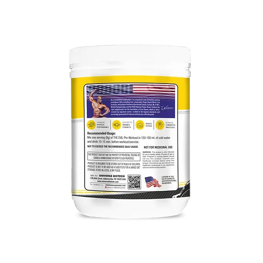 Eddy Wilson Signature Series THE EVIL Pre-Workout - Image 3