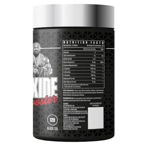 DEXTER JACKSON BLACK SIGNATURE SERIES NITRIX OXIDE BOOSTER, 120 TABS - Image 2