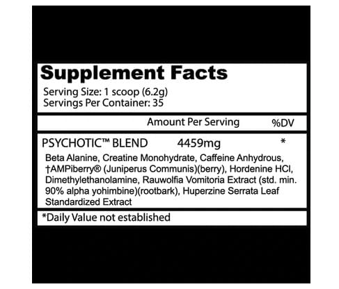 Insane Labz Psychotic - 220Gm - Image 2